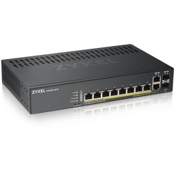Zyxel Switch 8-Port Gigabit 8-Port Ethernet, 2-Port Combo Smart Managed 0dBA