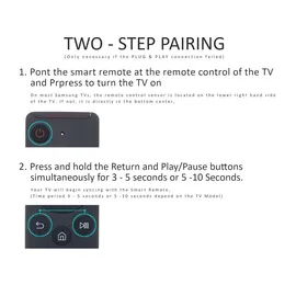 azurano Fernbedienung für SAMSUNG BN59-01385B, BN59-01385A, TM2280E mit VOICE - Sprachfunktion - u.A. für GQ43QN90 GQ43QN92 GQ43QN93 GQ43QN94 GQ5... - Schwarz