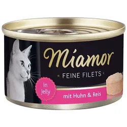 MIAMOR Hühnerfilet und Reis aus der Dose 100g