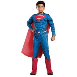 Rubie ́s Kostüm Justice League Superman, Komplettkostüm des DC-Superhelden blau 116