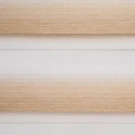 LIEDECO Doppelrollo Farbverlauf 70 x 150 cm braun