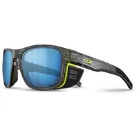 Julbo Shield M Polarisierte Sonnenbrille - Translucide Black / Yellow - Spectron HD Polarized/CAT4