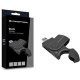 Conceptronic BIAN04B 4-in-1-USB-3.0-Kartenleser, SD/SDHC/SDXC x 2, Micro SD/T-Flash x 2