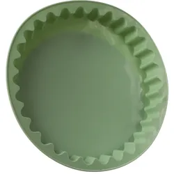 Backform - Kuchenform - Tarteform - Silikon - rund - D: 26,5cm - mintgrün