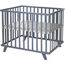 roba Laufgitter 75x100 cm höhenverstellbar inkl. gestepptem Einsatz | Gr.: onesize