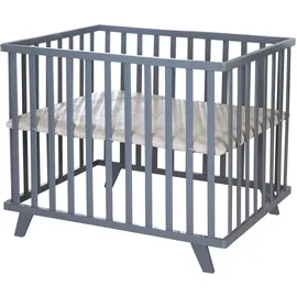 roba Laufgitter 75x100 cm höhenverstellbar inkl. gestepptem Einsatz | Gr.: onesize