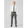 Meyer Anzughose "Bonn", Herren, Gr. 54, Normalgrößen, grau, 53% Polyester;45% Wolle;2% Elasthan, unifarben, slim fit lang, Hosen, mit 4-Way-Stretch