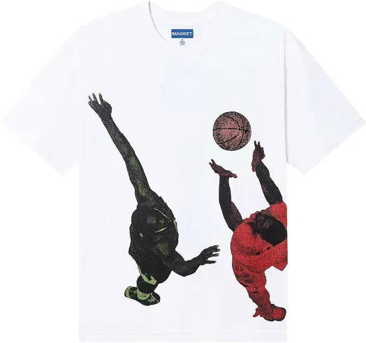 Market Jump T-Shirt Weiß