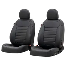 Walser Passform-Sitzbezug Robusto, Schonbezug für Mercedes-Benz C-Klasse (W204) 01/2007-01/2015, 2 Einzelsitzbezüge Normalsitze