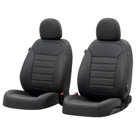 Walser Passform-Sitzbezug Robusto, Schonbezug für Mercedes-Benz C-Klasse (W204) 01/2007-01/2015, 2 Einzelsitzbezüge Normalsitze