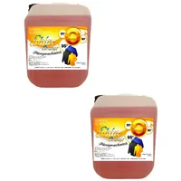 2x10L Orangen Waschmittel Gel Flüssigwaschmittel Vollwaschmittel Waschgel Wäsche