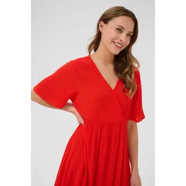 Kaffe Blusenkleid Rot 34