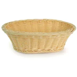 Stalgast Brot- und Obstkorb oval, stabiles Geflecht, Polypropylen, 235 x 150 x 70 mm (BxTxH)