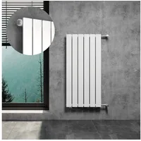 WITEN&NOCK Designheizkörper 950 x 450 mm 100 W weiß Seitenanschluss