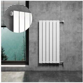 WITEN&NOCK Designheizkörper 950 x 450 mm 100 W weiß Seitenanschluss