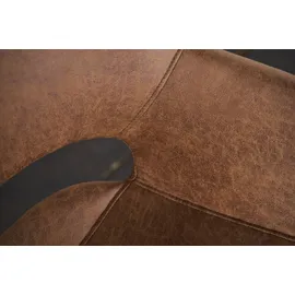 KAWOLA Zaja Microfaser drehbar vintage cognac