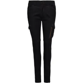 Superdry Skinny Cargo Schwarz 26 28