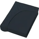 Bella Donna Jersey 120 x 200 - 130 x 220 cm graphit