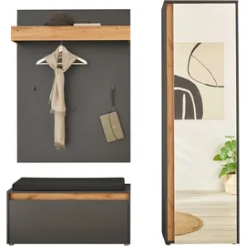 Home Affaire GIRON/CiTY Garderobenschrank 0 x 0 x 0 grau
