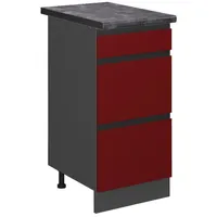 Vicco Schubladenschrank R-Line 40 x 60 x 81,5 cm Rot
