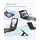 Inateck Keyboard iPad 11" QWERTZ für Chuwi HiPad 11 Schwarz/Grau