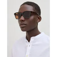 JACK & JONES Sonnenbrille JACK & JONES "JACPONTUS SUNGLASSES NOOS", Herren, braun (braun sugar), unifarben, Sonnenbrillen Sonnenbrille