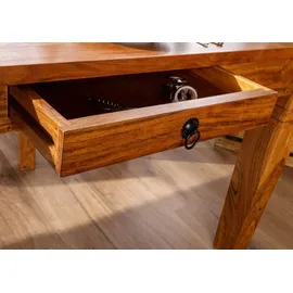 MASSIVMOEBEL24.DE Esstisch Akazie 180x90x76 honig lackiert OXFORD #0604