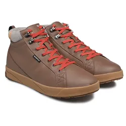 Saola Alltag-Winterschuhe Bergen Waterproof Warm (Leder, wasserdicht) braun Herren