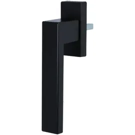 MS Beschläge Fensterolive pulverbeschichtet Schwarz Fenstergriff Aluminiumgriff 45° Rasterung