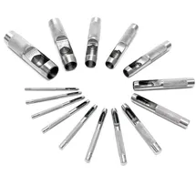 Wiltec Locheisen Satz 2-22mm 15tlg