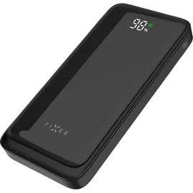 FIXED Powerbank 10000mAh, 22.5W USB-C PD, 2x USB-A mit LCD-Display, schwarz