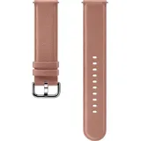 Samsung Galaxy Watch Active2 Lederarmband, Pink Gold