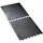 COBA Europe COBA Arbeitsplatzmatte Comfort-Lok, 700 x 800 mm, schwarz