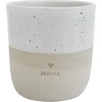 Eulenschnitt Becher Mama 0,32 l Schwarz
