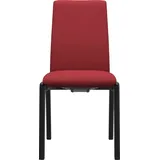 Stressless® Polsterstuhl Laurel, Low Back, Größe M, mit abgerundeten Beinen in Schwarz grau
