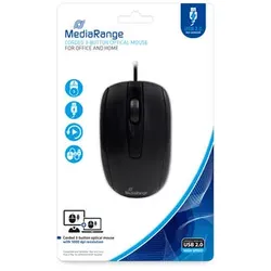 MEDIARANGE MROS211 - Maus - optisch - 3 Tasten