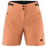 Gonso Damen Igna 2.0 Radhose kurz (Größe M, orange)