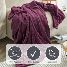 IBENA Olbia 150 x 200 cm dunkelviolett