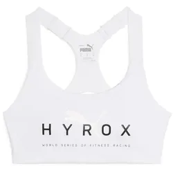 PUMA x HYROX 4Keeps Eversculpt Medium Support Sport-BH Damen 02 - PUMA white XL