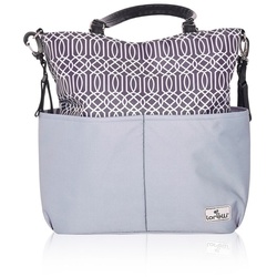Lorelli Wickeltasche Laura, 2 Außentaschen, Reißverschluss, Wickelunterlage grau