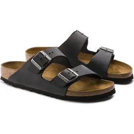 Birkenstock Arizona Nubukleder geölt schwarz 46