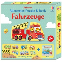 Usborne Verlag Allererstes Puzzle & Buch: Fahrzeuge