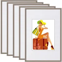 Woltu Bilderrahmen 15x20 cm Set of 5 Fotorahmen aus