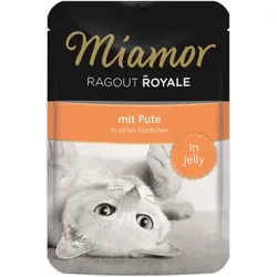 Katzen - Nassfutter MIAMOR Adult Ragout Royale in Jelly Pute, 100 g