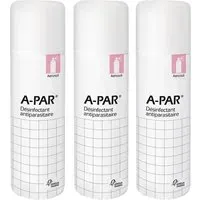 A-PAR® Désinfectant antiparasitaire Spray 3x200 ml