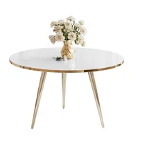 lookway Soleil Gold Hochglanz rund 70 x 47 cm
