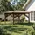 vidaXL Pavillon 4 x 4 m inkl. 4 Seitenteile Creme/Braun