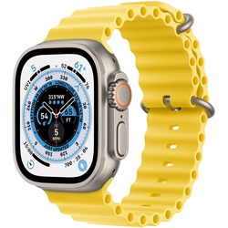 Apple Watch Ultra Ocean (49 mm, Titan, 4G), Sportuhr + Smartwatch