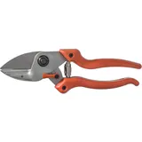 Loewe Original LÖWE 6 Profi Amboss Gartenschere 6.104 mit stufenloser Griffweitenverstellung - Schere mit leicht auswechselbarer Stahlklinge optimal für Schneidearbeiten am Apfelbaum Pflaumenbaum,