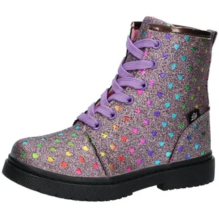 LICO Mädchen Isalie Mode-Stiefel, Lila Bunt, 33 EU - 33 EU